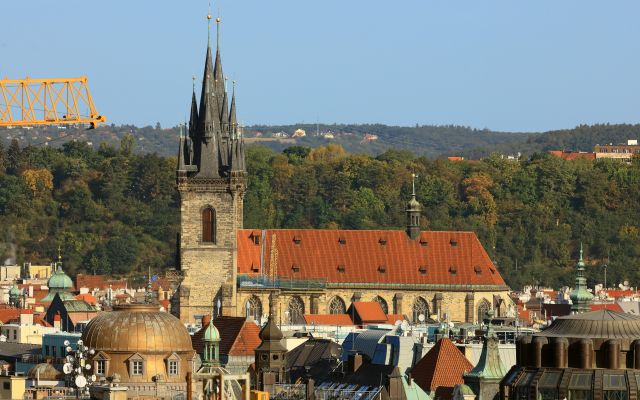 Suite mit 2 Schlafzimmern und Blick auf die Stadt ( 4 pax )